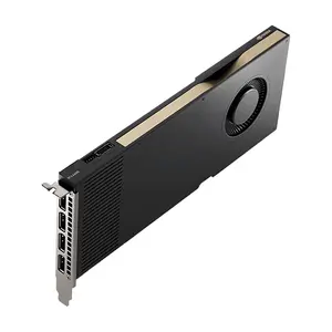 NV/엔비디아 쿼드로 RTX A4000 16GB PCIE 산업 모델링 디자인 그래픽 카드 컴퓨터 데스크탑 전문 GPU