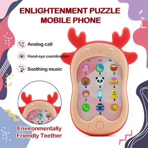 Juguete Musical Rosa inteligente para niños, juguete de aprendizaje temprano para bebés, juegos de conversación, portátil, tableta, juguetes educativos - Product Image 2