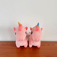 Boneka Mainan Mewah Lucu Dekorasi Kamar Tidur Rumah Anime Boneka Unicorn Lembut Hadiah Ulang Tahun