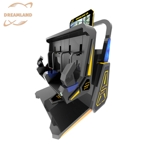 Dreamland centre commercial pour enfants et adultes 9D cinéma 2 sièges avion montagnes russes 9D VR chaise VR simulateur de Machine - Product Image 3