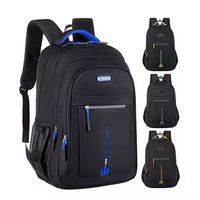Sac à dos pour ordinateur portable 15,6 pouces, imperméable, durable, en tissu Oxford, sac à dos portable pour étudiants, sac à dos pour hommes, sac à dos pour ordinateur portable pour voyages d'affaires