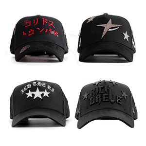 Nhanh Chóng Vận Chuyển Da Lộn Tùy Chỉnh 5 Bảng Điều Chỉnh Ban Đầu Gorras G5 Râu Mũ Hộp B Sao Barbas Mũ Ct - Product Image 5