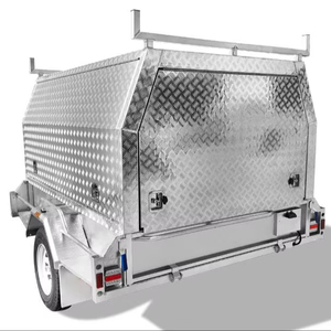 La Chine fabricant meilleure qualité 8*6 utilitaire commerçant Construction remorque meilleur <span class=keywords><strong>prix</strong></span> voiture remorques - Product Image 1