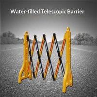Venta Directa de Fábrica: Barrera de Seguridad Telescópica Retráctil de Plástico para Construcción, Aislamiento y Protección contra Agua