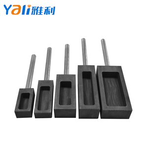 <span class=keywords><strong>Graphite</strong></span> phôi khuôn với xử lý cho vàng đồng bạc tấm thanh đúc <span class=keywords><strong>carbon</strong></span> khuôn crucible tùy chỉnh nhà máy Giá Vàng Thỏi - Product Image 2