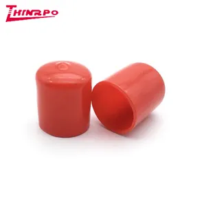 Aangepaste Ronde Pijp End Vinyl Plastic Cap Cover Silicone Rubber End Cap En Tapered Stopper Plug