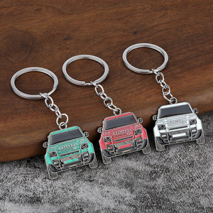 Personalized Custom logo Painted Keyrings Car Metal Key Chains Alloy Die Cast Metal Keychains for Souvenir NO MOQ