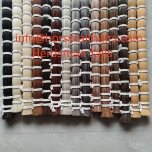 2024 vật liệu mới 34 "-35" Tất cả các màu của lông đuôi ngựa thật và lông bờm ngựa 6-25 inch được cung cấp bởi đuôi herdsman - Product Image 5