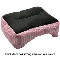 Ultra Soft XL Accessoires pour animaux Lit vétérinaire Canapé lavable en machine pour animaux de compagnie Motif solide Lits pour chats et chiens en mousse