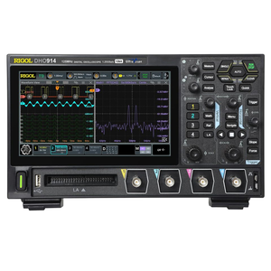 Oscilloscope numérique RIGOL DHO914 125 MHz, résolution verticale 12 bits, fréquence d'échantillonnage 1,25 GSa/s, 4 canaux analogiques, garantie 1 an, OEM - Product Image 1