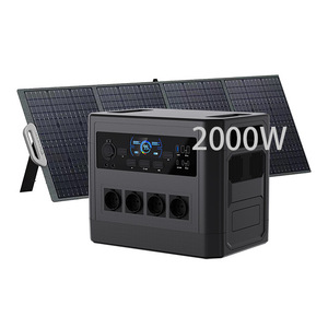 สถานีไฟฟ้าพกพา 2000W แบตเตอรี่ LiFePO4 อินเวอร์เตอร์คลื่นไซน์บริสุทธิ์ ช่องเสียบ Type C สำหรับใช้งานฉุกเฉินกลางแจ้ง - Product Image 3