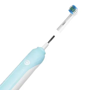Kemasan kustom kualitas tinggi Vibrator portabel kepala pengganti sikat gigi elektrik lembut untuk Oral-B io seri 9