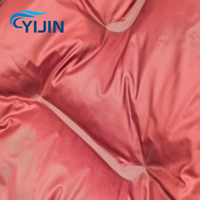 Nouveau design de tissu en nylon taffetas tissé avec finition brillante anti-plume pour vestes d'hiver rembourrées pour filles et garçons