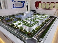 Architecture 3D pour exposition Échelle Estate House Ville personnalisée Arbres miniatures Urbanisme Design miniature Maison de vie