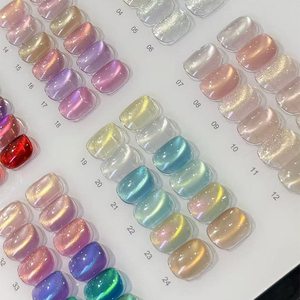 Kit de Manucure Professionnel UV/LED : 36 Couleurs de Vernis Gel Magnétique Effet Œil de Chat Transparent, Nude et Gelée, Soak Off - Product Image 4