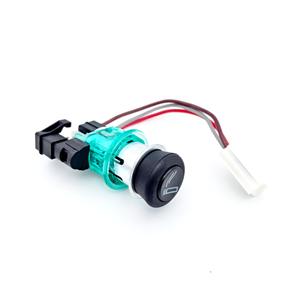 Ensemble allume-cigare Skoda Octavia Yeti 1KD919305 avec lampe, type à pression, plastique et acier - Product Image 4