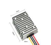 Transformateur haute puissance 10V-36V à 24V convertisseur de levage automatique 12V24V Module régulateur de tension 12 VDC-DC-composants électroniques