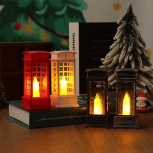 विंटेज क्रिसमस/परी शादी/पार्टी सजावट घर सजावट खोखले मोमबत्ती धारक टेलाइट कैंडलस्टिक आउटडोर - Product Image 6