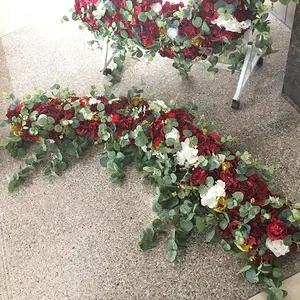SBR伴娘花束厂家批发装饰高品质人造婚礼拱形花