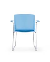 Chaise de conférence moderne, couleur vive, pour négociation, bureau, ordinateur, loisirs, travail, empilable, imperméable, multifonctionnelle, antidérapante