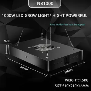 Factory OEM ODM High Yields White Red UV Chips IP65 Dimmable 200W Lights Full Spectrum LED Grow Light For Greenhouse