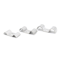 Collier de serrage double en acier inoxydable pour instruments, câbles, tubes, conduites de gaz
