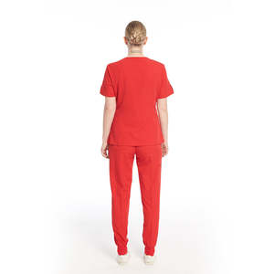 Tenues médicales, ensembles d'uniformes, mode, femmes, tenue d'infirmière, hôpital, salon de beauté, spa, vêtements extensibles, coupe ajustée, fermeture éclair - Product Image 3