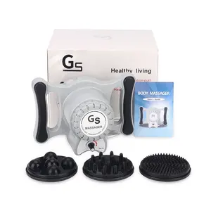 Massageador vibratório portátil g5, máquina de emagrecimento, massageador gs