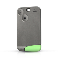 Coque de clé de voiture à télécommande à 2 boutons de haute qualité pour Renault Laguna Espace, remplacement de la coque de clé sans clé