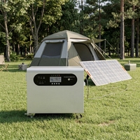 Station de recharge de batterie LiFePO4 pour camping et extérieur ESG 2200WH 3000WH 5000WH 6000WH, stockage d'énergie solaire 220V