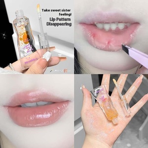 Cappuvini Student <span class=keywords><strong>Lip</strong></span> Oil Esmalte de labios transparente Esencia Bálsamo labial que cambia de color Gel Cuidado suave para sonreír - Product Image 3