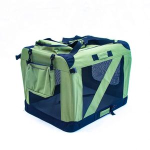 Jaula Portátil para Mascotas de Alta Calidad, Desmontable, de Lados Blandos, con Malla Antiarañazos, Plegable y Transpirable - Product Image 1