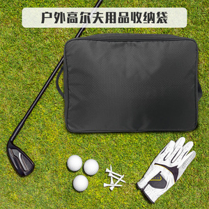 Dual-Layer Waterproof Fashion Zipper <b>Car</b> <b>Golf</b> Storage <b>Organizer</b> with Ventilated Compartment <b>Golf</b> Accessories Trunk Bag Travel - Product Image 6