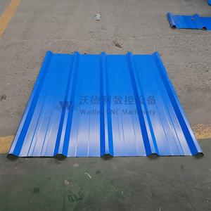 Machines de formage à rouleaux à engrenages à haute productivité en Aluzinc ondulé TR4 TR5 TR6, machine de toiture métallique trapézoïdale à double couche - Product Image 6