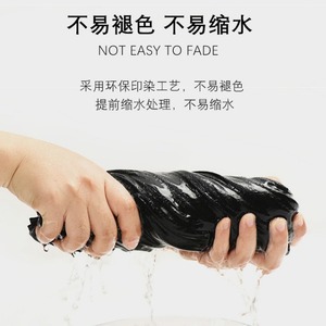 Men's T-Shirt Solid Color Loose Fit Round Neck Pure Cotton Breathable Dance Wear Heavyweight Customizable - Product Image 5