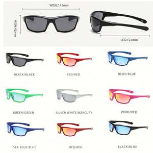 Gafas de Sol Deportivas para Mujer, Modelo 2022, Montura Pequeña, Lentes de Espejo Coloridas, para Ciclismo - Product Image 3