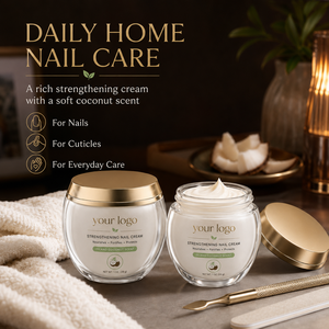 Cuidado Diario de Uñas para Uñas Débiles y que se Descamantan, Nutre las Cutículas, Previene el Agrietamiento, Aroma Suave a Coco, Crema Fortalecedora de Uñas Rica - Product Image 2