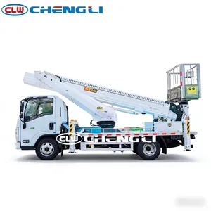 รถบรรทุกติดตั้งกระเช้าไฮดรอลิกแบบตรงยี่ห้ออีซูซุ ขนาด 24 เมตร - Product Image 5