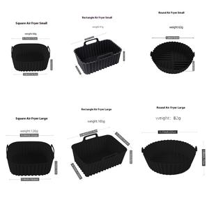 Padella antiaderente in Silicone resistente alle alte Temperature per alimenti friggitrice in Silicone padella per torta <span class=keywords><strong>Pizza</strong></span> e altro - Product Image 2