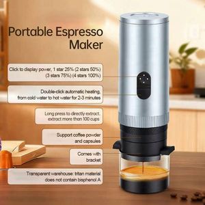 Cafetera Espresso Portátil Mini de 20 Bares con USB, Cafetera 3 en 1 para Auto con Autocalentamiento, Café Molido y Cápsulas (NS&DG) - Product Image 6