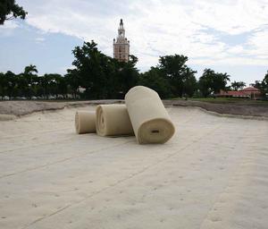 Tapis de <span class=keywords><strong>drainage</strong></span> pour bunker de golf résistant aux UV de 10 mm, anti-moisissure, en fibre, résistant aux intempéries, pour la reconstruction des bunkers - Product Image 2