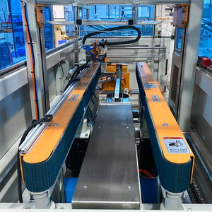 Gurki nóng chảy keo hộp erector/tốc độ cao 18 m/phút trường hợp carton erector với niêm phong dưới - Product Image 3