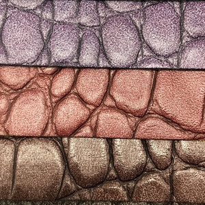 High Quality Alligator Embossed Designer <strong>PU</strong> Faux <strong>Leather</strong> Fabric for Handbags and Shoes - Product Image 3