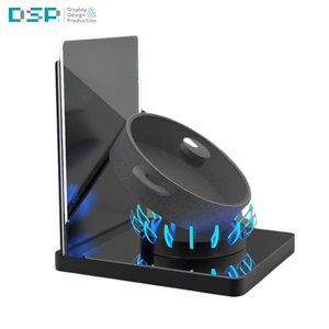 Dsp Việt Nam nhà máy sáng tạo phát Sáng Ngọn lửa cơ sở-acrylic đồ nấu nướng đồ dùng nhà bếp hiển thị đứng - Product Image 2