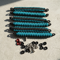 Poignée de sécurité en paracorde tressée à la main pour barre de toit de voiture, robuste, antidérapante, avec accessoires de fixation