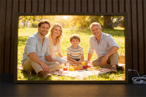 2026 New Handmade wooden light box & Home Decoration Featuring replaceable photos - Product Image 4