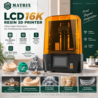Imprimante 3D LCD 16K grand volume pour la conception de bijoux, la restauration dentaire et la fabrication créative