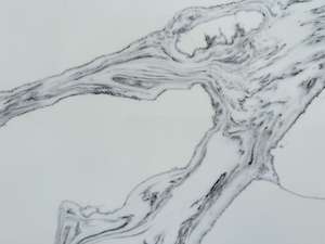 หินควอตซ์เทียมสีขาวลายเทาคาลาคัตต้าแบบโมเดิร์นสั่งทำจากโรงงาน ขัดเงาด้วยมือ สำหรับพื้น ผนัง ท็อปโต๊ะเครื่องแป้ง - Product Image 2