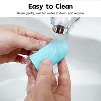 Ensemble de bouteilles de voyage articles de toilette Six pièces Silicone Portable étanche rechargeable Squeeze cosmétique avion essentiel