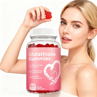 Gummies de glutathion pour la peau, suppléments de collagène, gummies de L-glutathion, gummies blanchissants pour la peau, marque privée OEM ODM